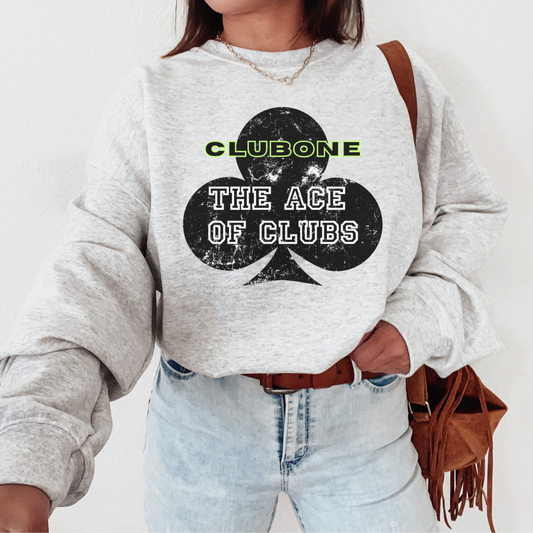 ClubOne Ace of Clubs UNISEX Crewneck